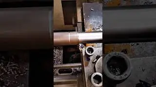 Turning process on shafat .smart work #machine #cnc #saeed #machinetools #tool #diy #milling #facin