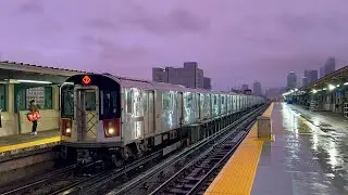 IRT Flushing Line| (7)(7X) Local Train Action @ 46th Street-Bliss Street 