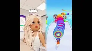💗 School Love | New Student Steals My Bestie's BF | 🏡 Roblox Story #roblox #shorts