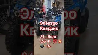 Электро Квадрик 84 Волт 110 ач