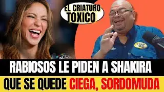 Los DISQUE EXILIADOS quieren CALLAR a Shakira.