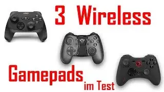 Drei ohne Kabel - Gamepads von Trust, Speedlink und Snakebyte im Test
