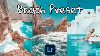 NO PASSWORD | Beach Preset | Lightroom mobile presets free dng | Teal Preset