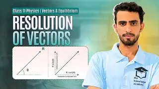 Resolution of Vectors | Class 11 Physics Full Derivation Explained | Vectors and Equilibrium