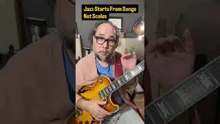 Jazz Guitar Isn&rsquo;t Built From Scales #jazzguitar #jazzmusician #junewonchoi