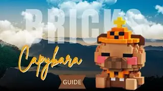[Guide] How to Build K284 Cute Zoo Capybara | Fun Little Toys Mini Blocks
