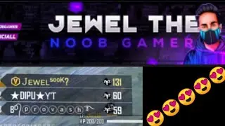 jewel the noob gamer on in my match #jewel_the_noob_gamer