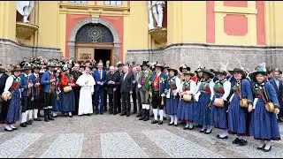 Abtbenediktion in Stift Wilten - Schützenkurat Abt Leopold - 2023
