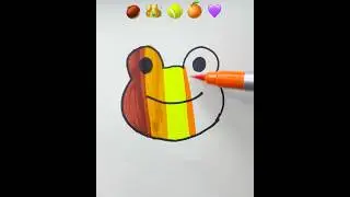🌰👑satisfying🥎🍊💜 creative drawing #art  #satisfyingvideo #satisfying #video #viral #creative #shorts