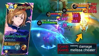 MELISSA BEST BUILD TO DOMINATE EVERY MATCH!! (new emblem)