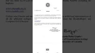 CU PART III RESULTS ।। CU PART 3 SUPPLY RESULTS।।Part-III(Honours/General/Major) 2023 RESULTS.
