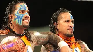 Tyson Kidd & Cesaro Vs. The Usos - WWE Tag Team Championship Match
