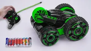 Unboxing Terrain RC Vehicle, Whale Shark RC Toy, Stunt Remote Control Car