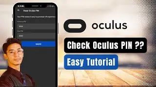 How to Check Your Oculus PIN !