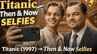 Titanic (1997) Cast Then & Now 🚢 Selfies Across Time