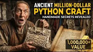 How Million-Dollar Products Are Made from Ball Python Hide