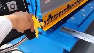 Accurl Hydraulic Shearing Machine 8mm | Metal Plate Cutting Machine 4 Meter with CE standards
