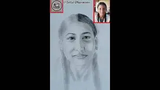 Hyperrealistic Charcoal Drawing a simple Girl //@ArtistDharmveer 