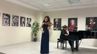 Henryk Wieniawski - Violin Concerto in D minor - 1. Allegro moderato (Performed by Arya Derin GUNER)