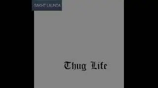 #Thug life of #tik tokers #sakht launda