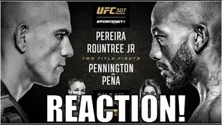 UFC 307 Reaction And Breakdown