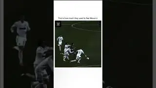 This is how they used to fear Messi 🥶🥶