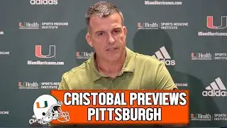 Mario Cristobal Previews Game Against #22 Pittsburgh | Press Conference