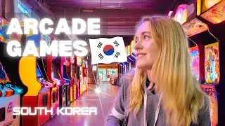 Come with me play Arcade games in Seoul- SOUTH KOREA🇰🇷