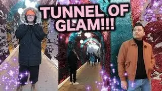 'Tunnel of Glam' Toronto Vlog! Made with 14 Million Sequins