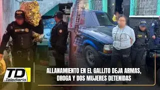 Allanamiento en El Gallito deja armas, droga y dos mujeres detenidas