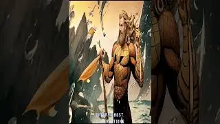 Aquaman Cel-Shaded Cartoon A.I. Video #aquamanmovie #aquaman2 #celshaded  #animated #christmas
