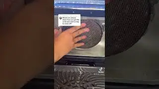 How to properly remove metal mesh over Ninja XL Grill to clean it.  (I claim no rights to this song)