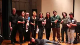 Monochrome III for Nine Clarinets
