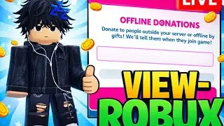 🔴 PLS DONATE LIVE STREAM | DONATING ROBUX TO VIEWERS 💰 Road to 2k  Subscribers 😁 (Roblox Giveaway)🎁💸