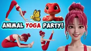 Fun Yoga Adventure for Kids (15 Easy Poses) 