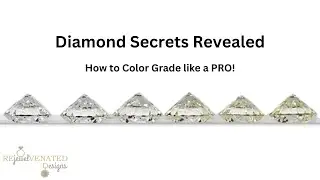 How to Color Grade Diamonds like a PRO!