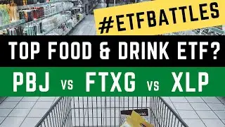 Битвы ETF: какой ETF на продукты питания и напитки лучше? Смотрите противостояние PBJ, FTXG и XLP!