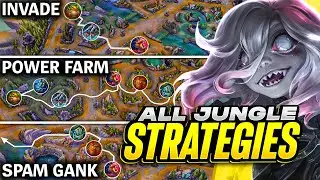 ALL JUNGLE STRATS YOU NEED TO KNOW! GANKING FARMING INVADING ALL IN ONE!