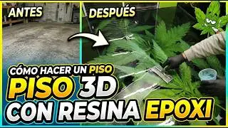 🛠️ As&iacute; se hace un PISO 3D con RESINA EPOXI &ndash; Paso a paso completo 🤯COMO HACER PISO 3D CON RESINA