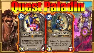 BEST Highlander Questline Paladin! My Opponents Are Afraid | United in Stormwind | WILD| Hearthstone