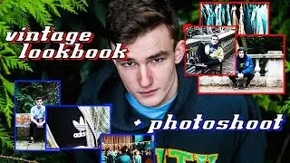VINTAGE / thrift lookbook + photoshoot! (mens) | owenbush