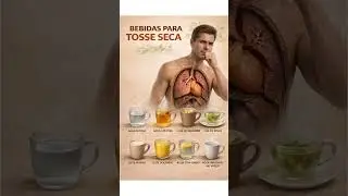 ⚠️ Bebidas Para Tosse. #saude