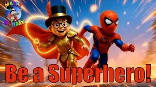 Be a Superhero | Superhero Song for kids | Superheroes by Marky Monday