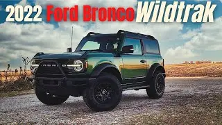 Ford Bronco Wildtrak 2022, 2-дверный, цвет Explosion Green