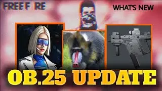 FREEFIRE NEW UPDATE | FREEFIRE OB25 UPDATE | NEW CHARACTER SKILL IN FREEFIRE | NEW PET IN FREEFIRE