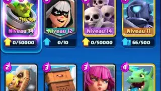 Deck mortier cycle 3.3 trop cheat sur @ClashRoyale