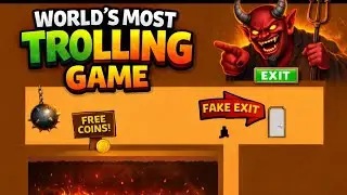 WORLD'S MOST TROLLING GAME | LEVEL DEVIL #world's #most #trolling #game #level #devil...............