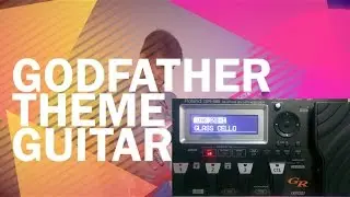 Godfather theme | Guitar cover | GR55 Roland Synth | Ashwin Asokan