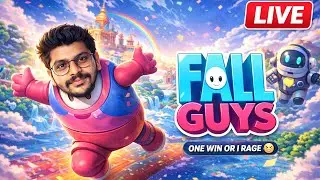 🔴 ONE WIN OR I RAGE 😤🔥 | Fall Guys LIVE (Hindi)