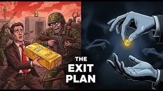 The real use of gold during economic collapse: an escape plan (definitely not for buying bread)